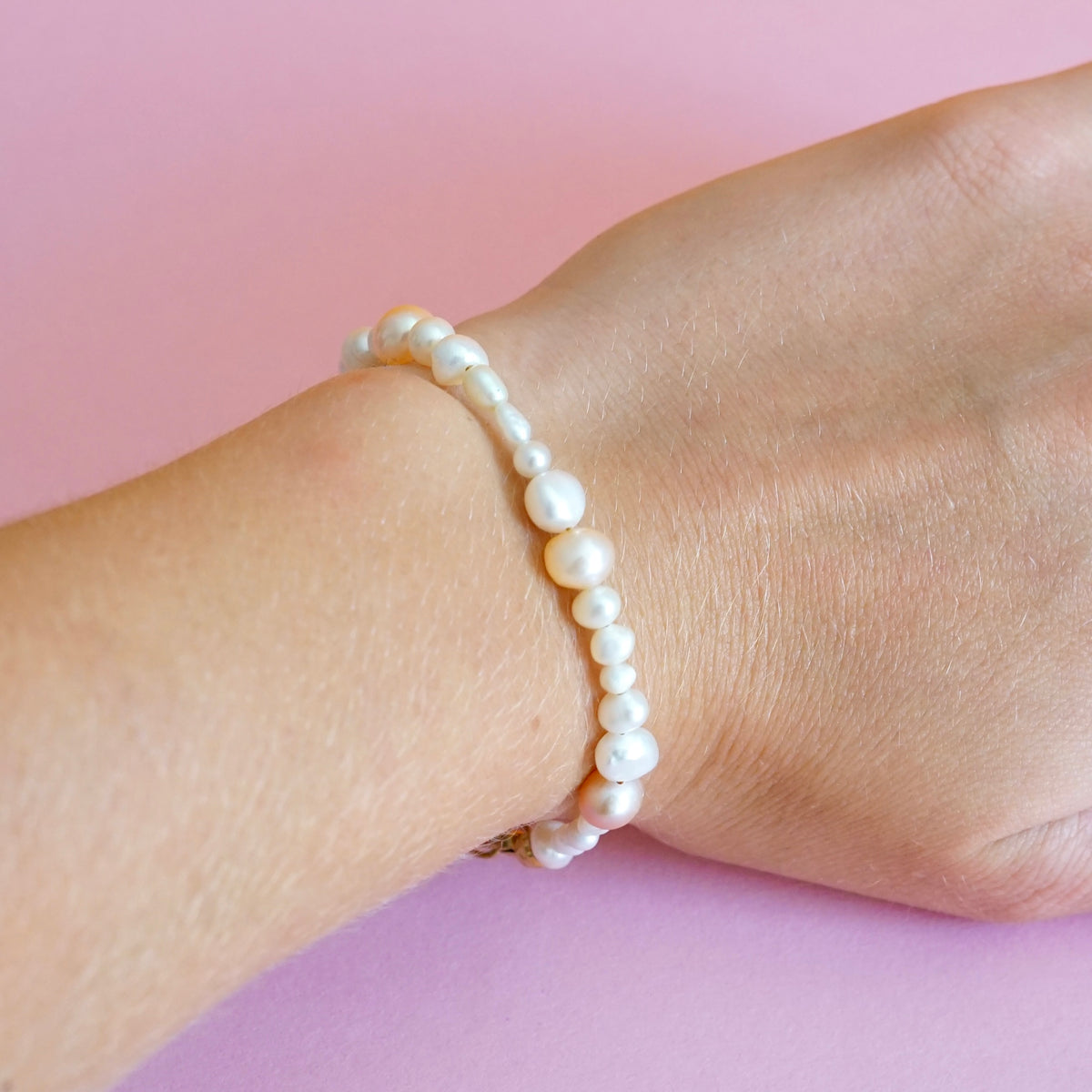 Bracelet douceur rose