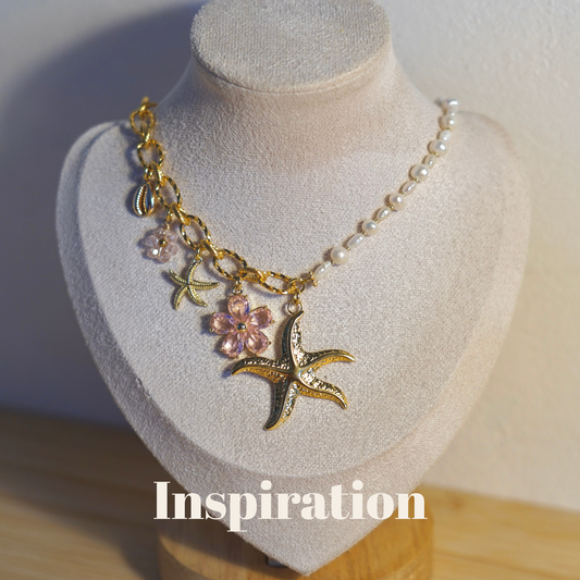 Chaîne perle d'eau douce 1