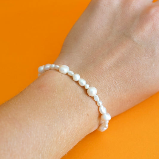 Bracelet douceur blanche