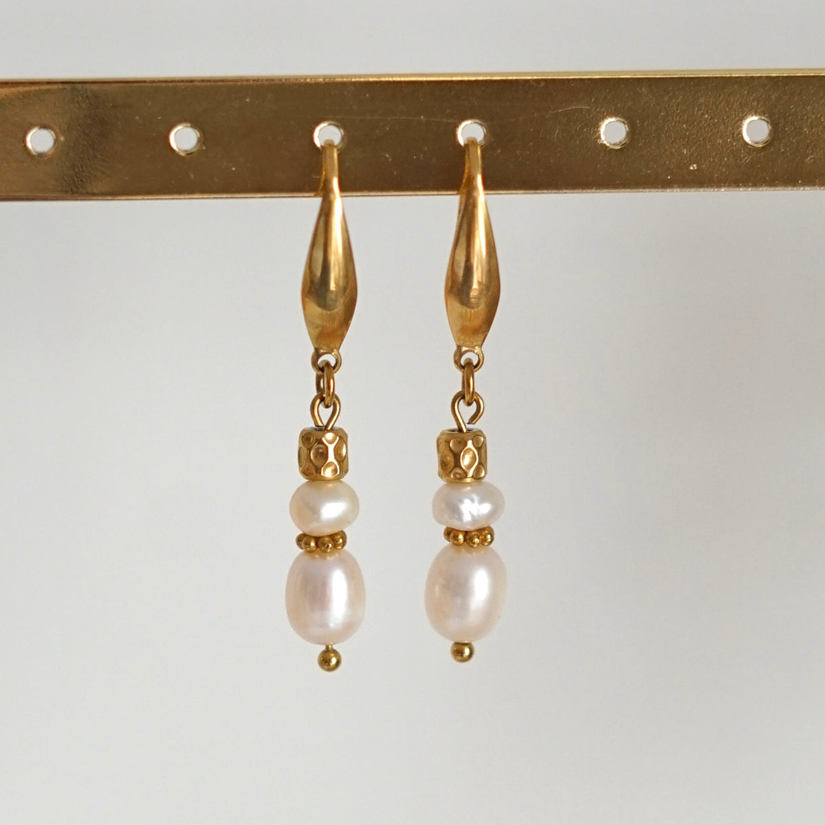 Boucles Emilie blanche