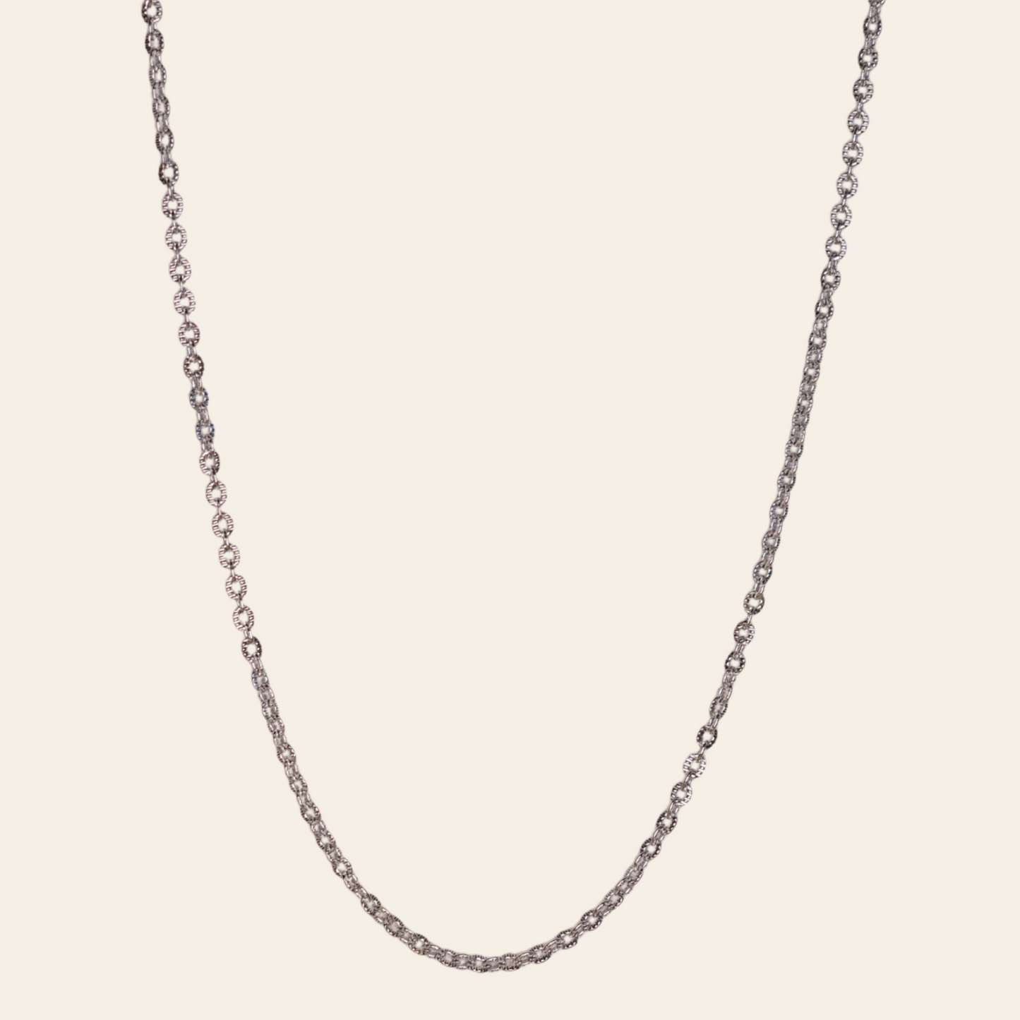 Chaine Violette argent