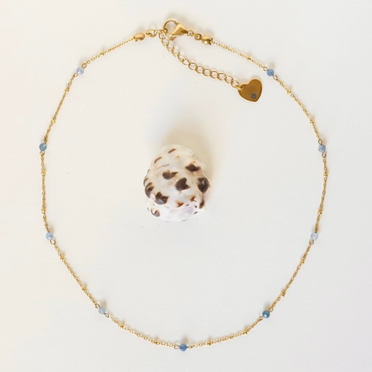 Collier Livia Bleu – Collection Dolce Vita