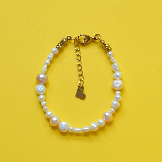 Bracelet douceur rose