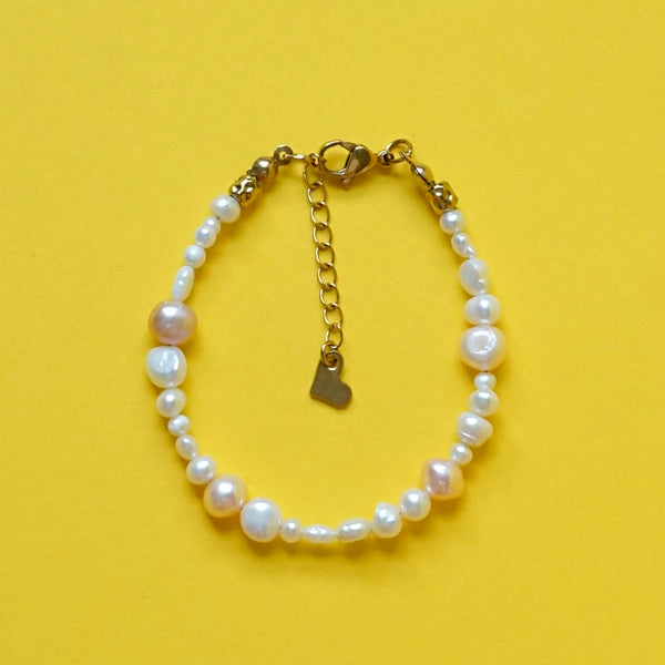 Bracelet douceur rose