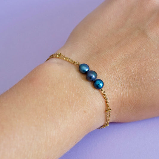 Bracelet Charlotte bleu
