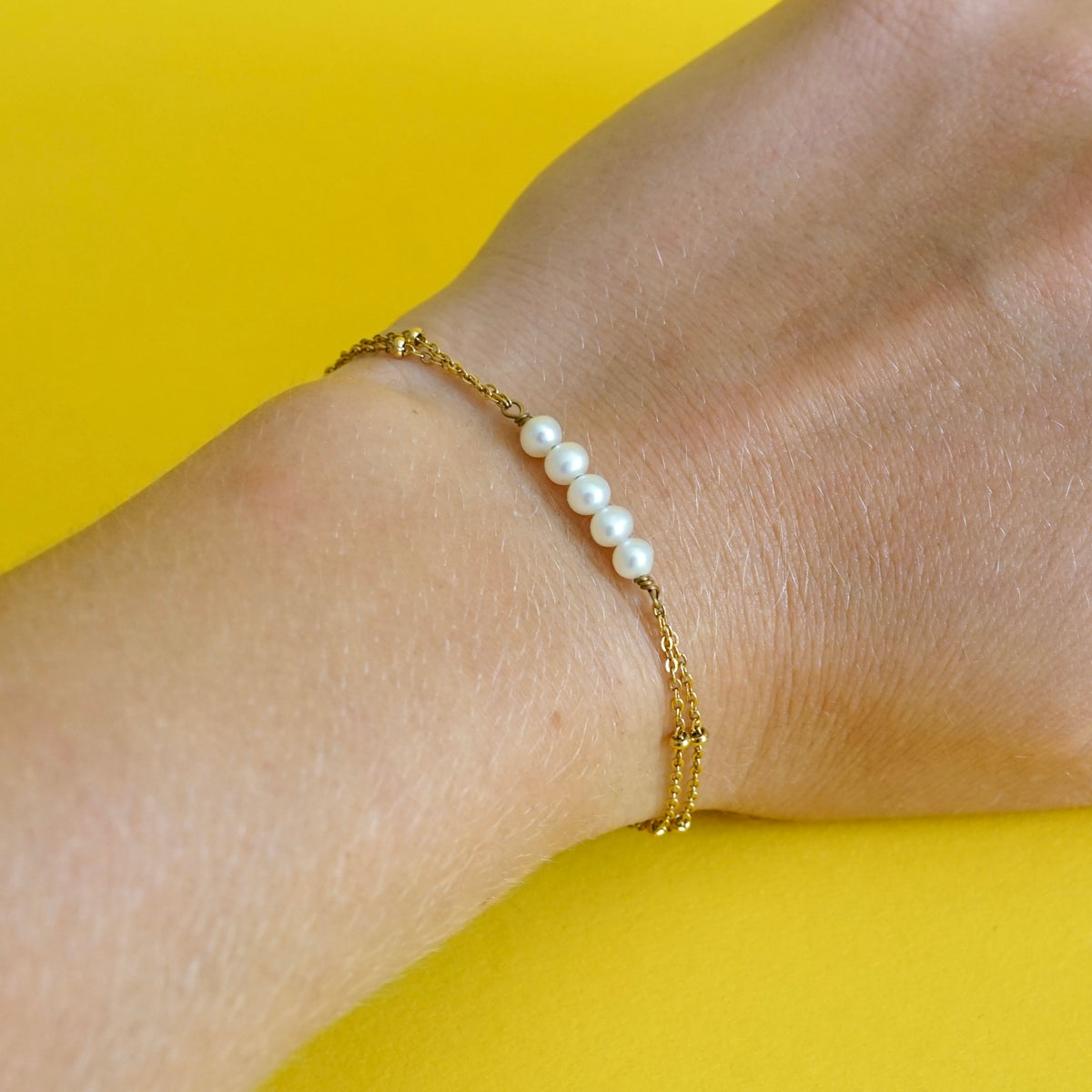 Bracelet Charlotte double rang