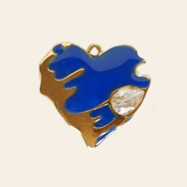 Cœur strass