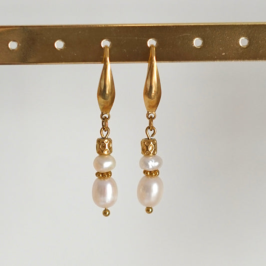 Boucles Emilie blanche