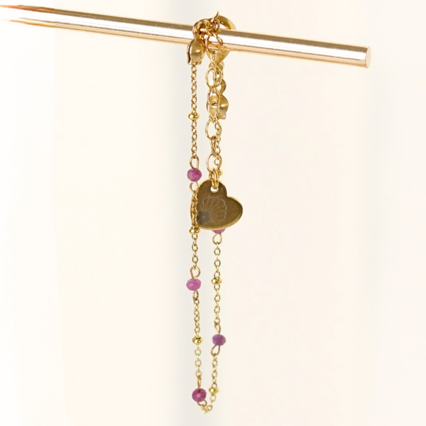 Bracelet Livia Fuchsia – Collection Dolce Vita