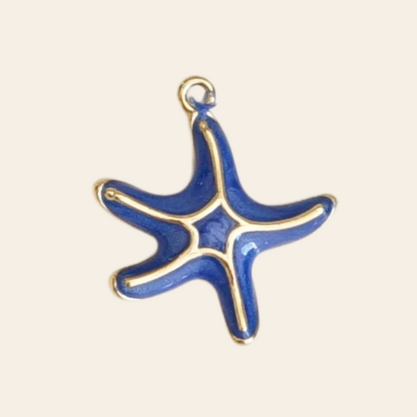 Etoile de mer bleu