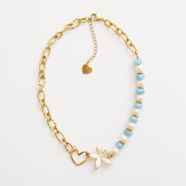 Collier Clara Bleu