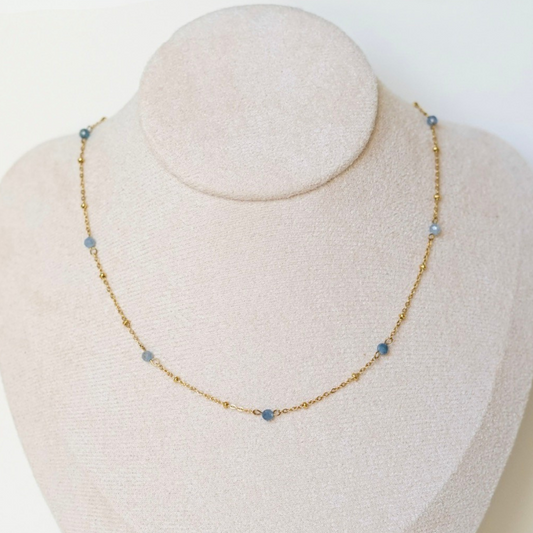 Collier Livia Bleu – Collection Dolce Vita