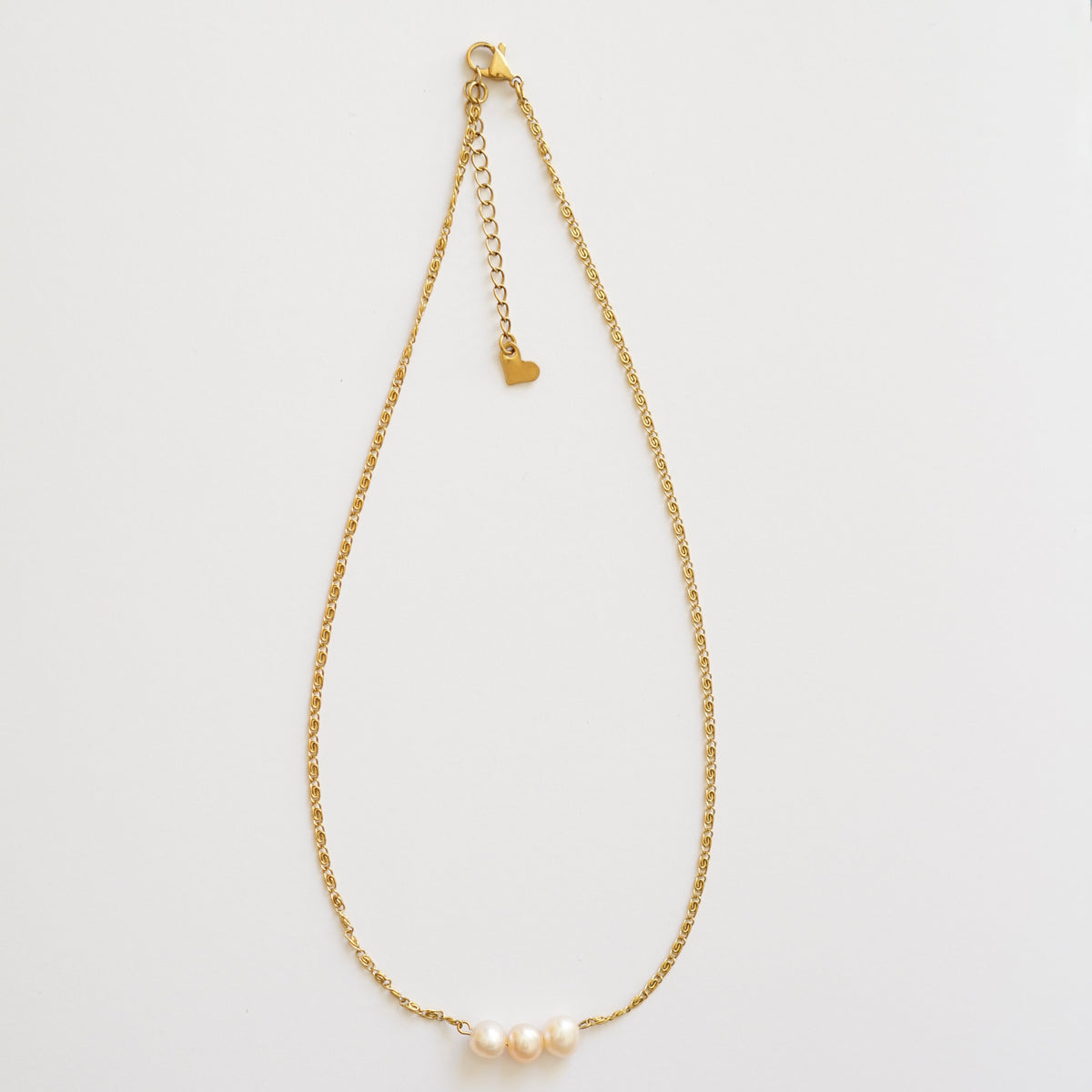 Collier Selene rose
