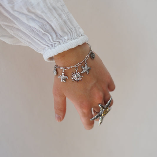 Bracelet charms Argent