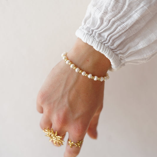 Bracelet perlé rond